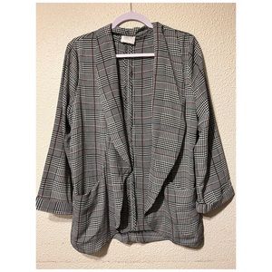 Sienna Sky | Plaid Blazer/Cardigan